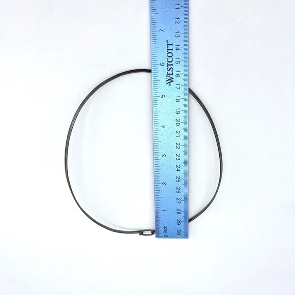 Sterling Silver 925 Mexico Collar Necklace Choker Minimalist - Picture 5 of 8